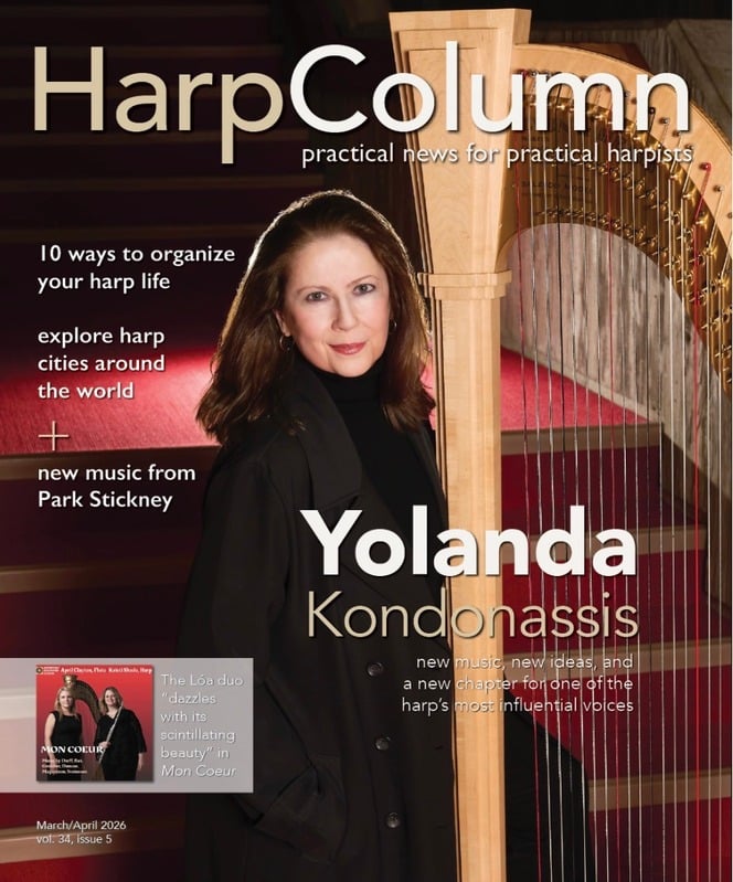 Harp Column March–April 2026 cover